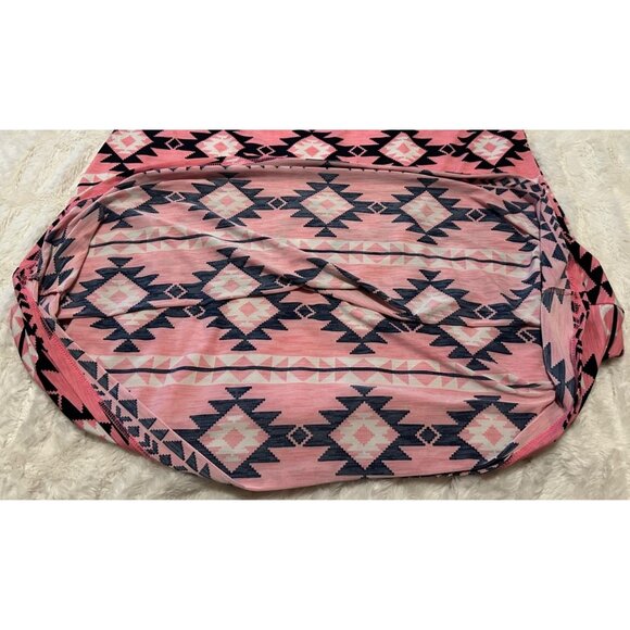 Women's TEE FOR THE SOUL Brand Shift Dress Geometric Print Poly Blend Size M - Picture 13 of 16